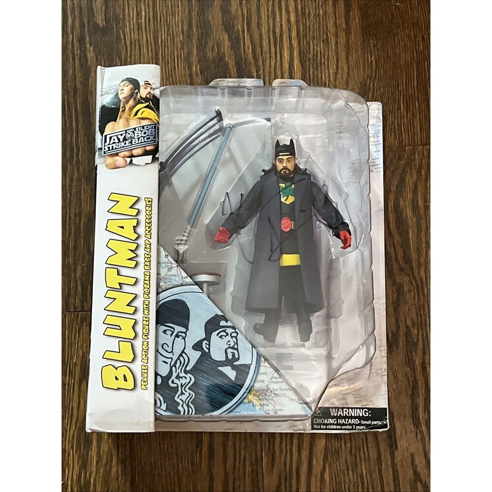 Jay & Silent Bob Strike Back Figure Autographed By Kevin Smith Bluntman